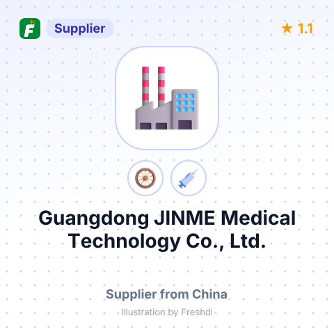 Guangdong JINME Medical Technology Co., Ltd. – summary card, no photo uploaded yet