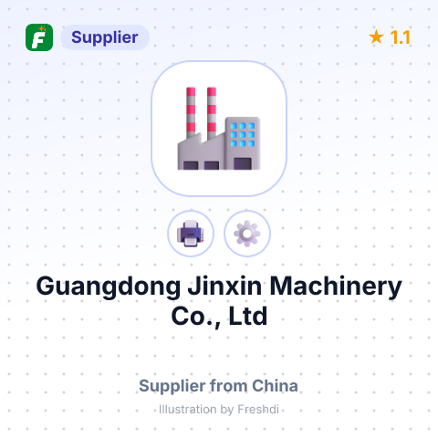 Guangdong Jinxin Machinery Co., Ltd – summary card, no photo uploaded yet