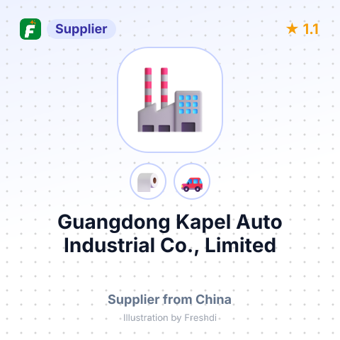 Guangdong Kapel Auto Industrial Co., Limited – summary card, no photo uploaded yet
