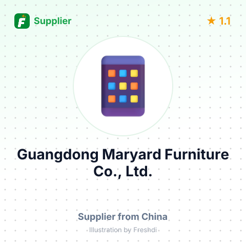Guangdong Maryard Furniture Co., Ltd. – summary card, no photo uploaded yet