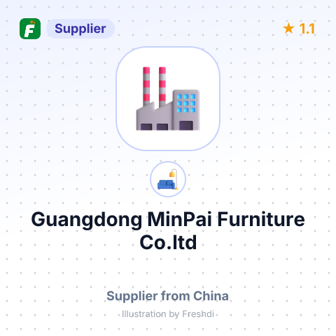 Guangdong MinPai Furniture Co.ltd – summary card, no photo uploaded yet