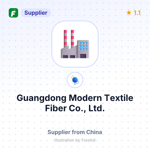 Guangdong Modern Textile Fiber Co., Ltd. – summary card, no photo uploaded yet