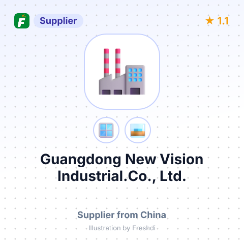 Guangdong New Vision Industrial.Co., Ltd. – summary card, no photo uploaded yet