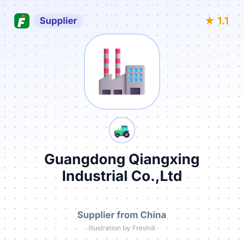 Guangdong Qiangxing Industrial Co.,Ltd – summary card, no photo uploaded yet