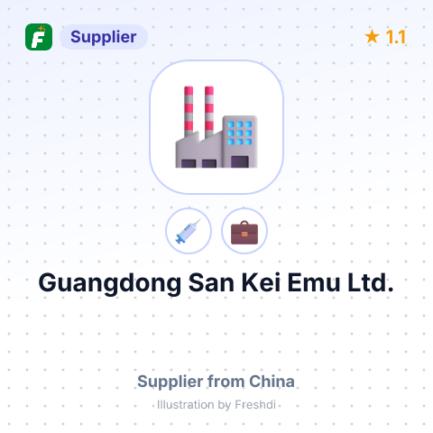 Guangdong San Kei Emu Ltd. – summary card, no photo uploaded yet