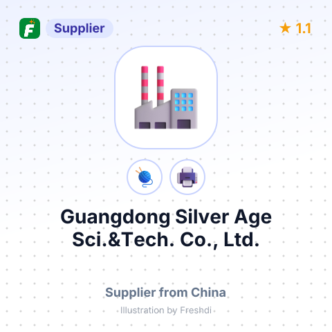 Guangdong Silver Age Sci.&Tech. Co., Ltd. – summary card, no photo uploaded yet
