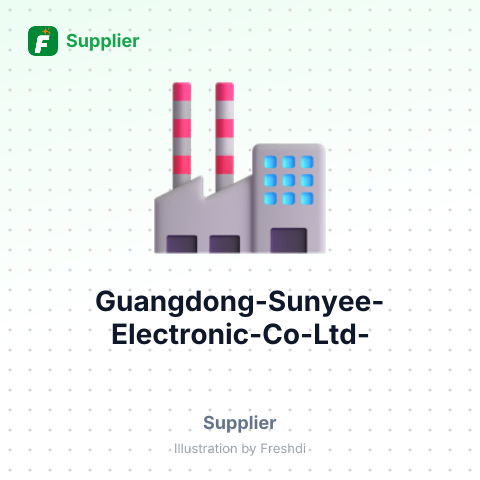Guangdong Sunyee Electronic Co,. Ltd. – summary card, no photo uploaded yet