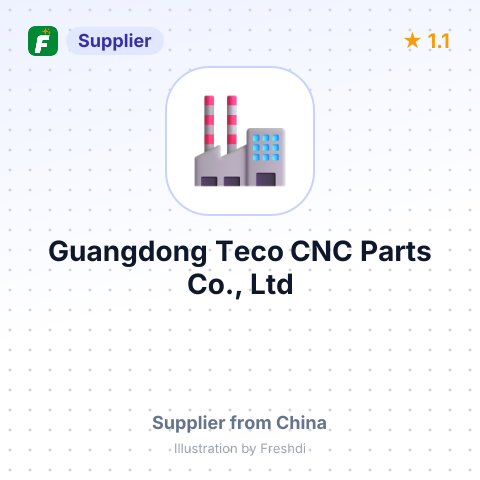 Guangdong Teco CNC Parts Co., Ltd – summary card, no photo uploaded yet