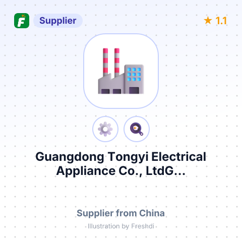 Guangdong Tongyi Electrical Appliance Co., LtdG... – summary card, no photo uploaded yet