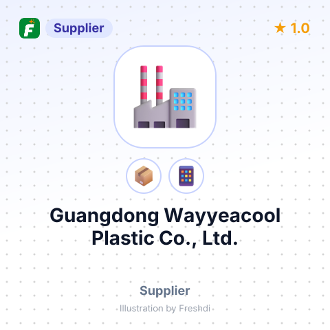Guangdong Wayyeacool Plastic Co., Ltd. – summary card, no photo uploaded yet