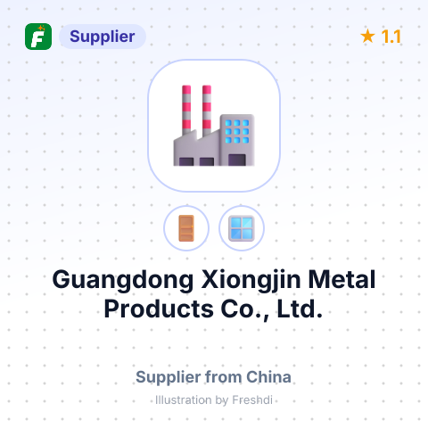 Guangdong Xiongjin Metal Products Co., Ltd. – summary card, no photo uploaded yet