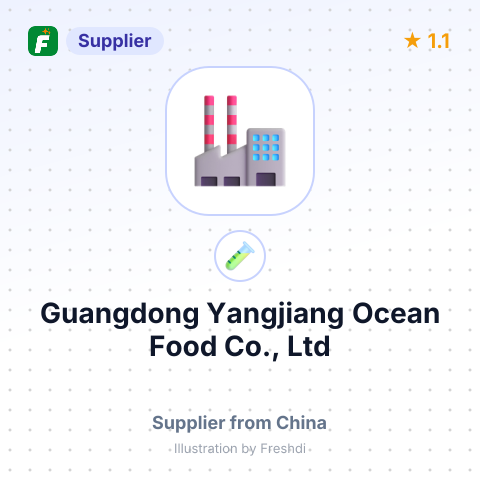 Guangdong Yangjiang Ocean Food Co., Ltd – summary card, no photo uploaded yet