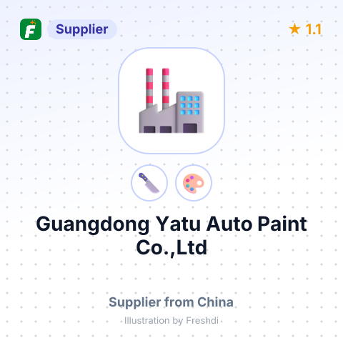 Guangdong Yatu Auto Paint Co.,Ltd – summary card, no photo uploaded yet