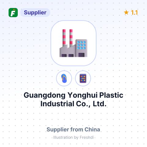 Guangdong Yonghui Plastic Industrial Co., Ltd. – summary card, no photo uploaded yet