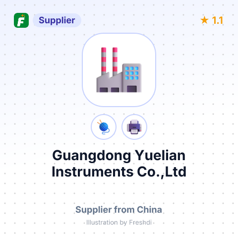 Guangdong Yuelian Instruments Co.,Ltd – summary card, no photo uploaded yet