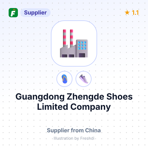 Guangdong Zhengde Shoes Limited Company – summary card, no photo uploaded yet