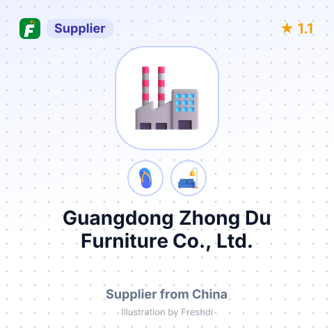 Guangdong Zhong Du Furniture Co., Ltd. – summary card, no photo uploaded yet