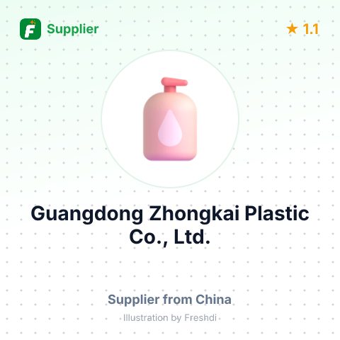 Guangdong Zhongkai Plastic Co., Ltd. – summary card, no photo uploaded yet