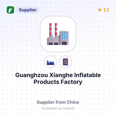 Guanghzou Xianghe Inflatable Products Factory – summary card, no photo uploaded yet