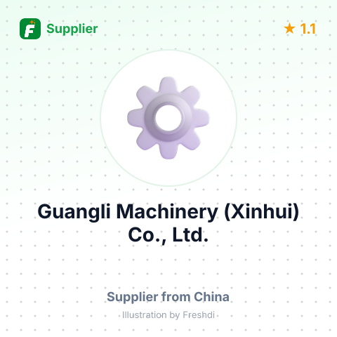 Guangli Machinery (Xinhui) Co., Ltd. – summary card, no photo uploaded yet