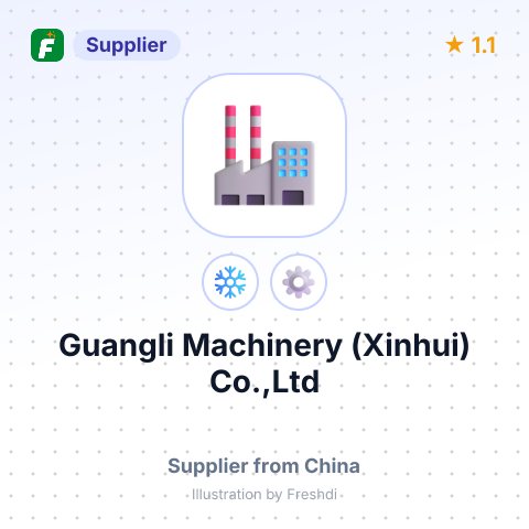 Guangli Machinery (Xinhui) Co.,Ltd – summary card, no photo uploaded yet