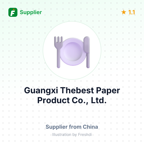 Guangxi Thebest Paper Product Co., Ltd. – summary card, no photo uploaded yet