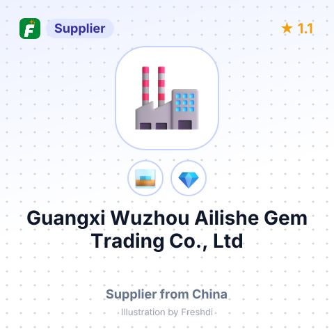 Guangxi Wuzhou Ailishe Gem Trading Co., Ltd – summary card, no photo uploaded yet