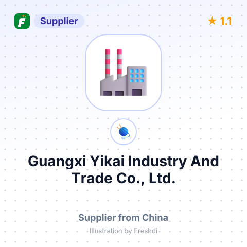 Guangxi Yikai Industry And Trade Co., Ltd. – summary card, no photo uploaded yet