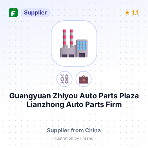 Guangyuan Zhiyou Auto Parts Plaza Lianzhong Auto Parts Firm – summary card, no photo uploaded yet