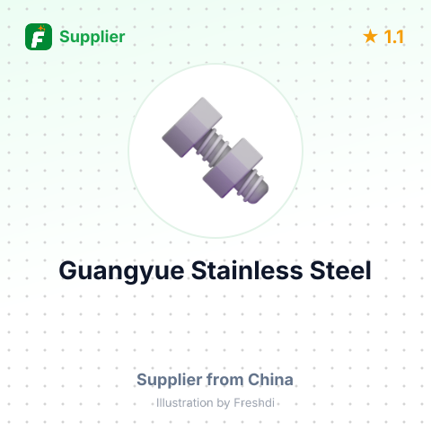 Guangyue Stainless Steel – summary card, no photo uploaded yet