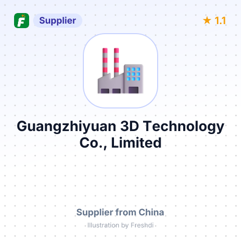 Guangzhiyuan 3D Technology Co., Limited – summary card, no photo uploaded yet