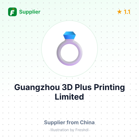 Guangzhou 3D Plus Printing Limited – summary card, no photo uploaded yet
