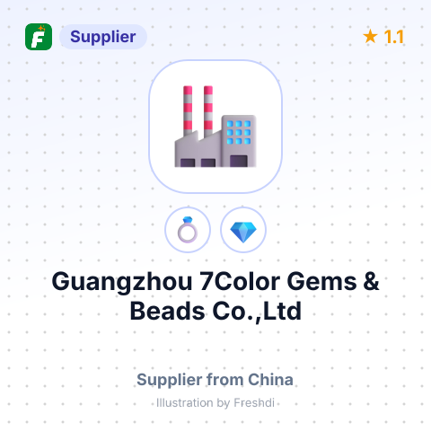 Guangzhou 7Color Gems & Beads Co.,Ltd – summary card, no photo uploaded yet