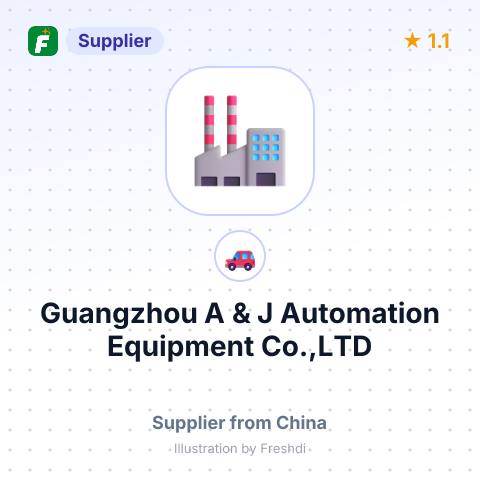 Guangzhou A & J Automation Equipment Co.,LTD – summary card, no photo uploaded yet