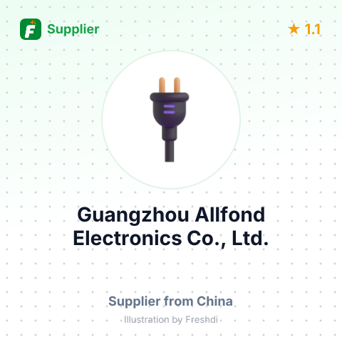 Guangzhou Allfond Electronics Co., Ltd. – summary card, no photo uploaded yet