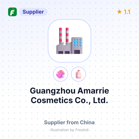 Guangzhou Amarrie Cosmetics Co., Ltd. – summary card, no photo uploaded yet