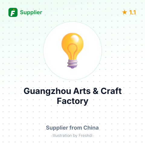 Guangzhou Arts & Craft Factory  – summary card, no photo uploaded yet