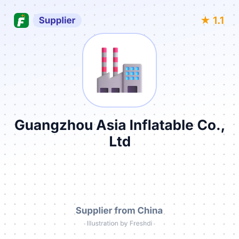 Guangzhou Asia Inflatable Co., Ltd – summary card, no photo uploaded yet