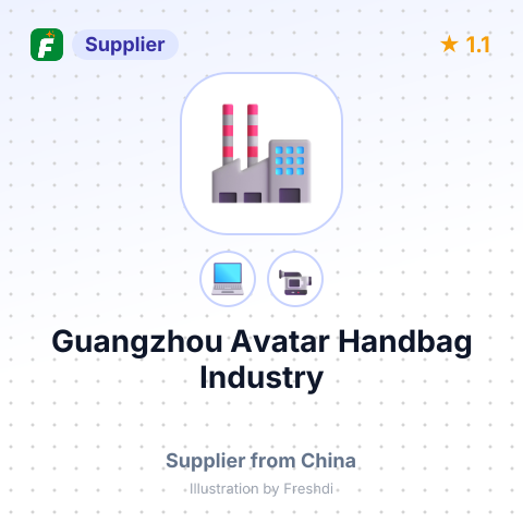 Guangzhou Avatar Handbag Industry – summary card, no photo uploaded yet