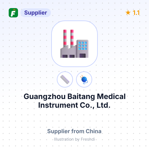 Guangzhou Baitang Medical Instrument Co., Ltd. – summary card, no photo uploaded yet