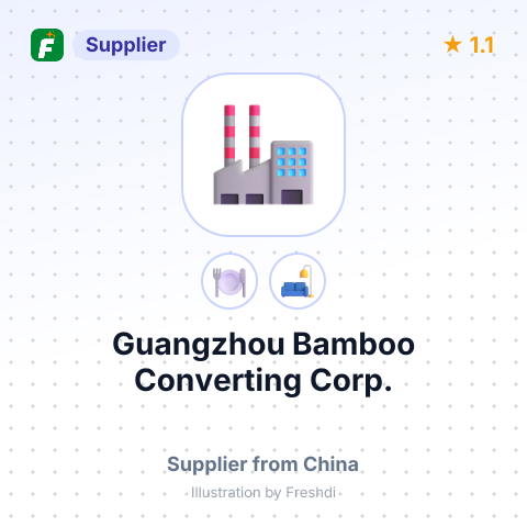 Guangzhou Bamboo Converting Corp. – summary card, no photo uploaded yet