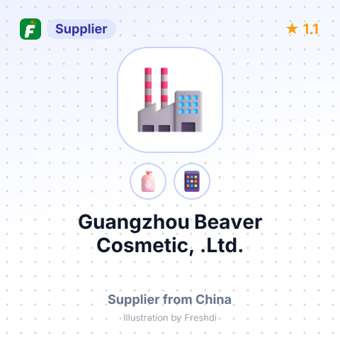 Guangzhou Beaver Cosmetic, .Ltd. – summary card, no photo uploaded yet
