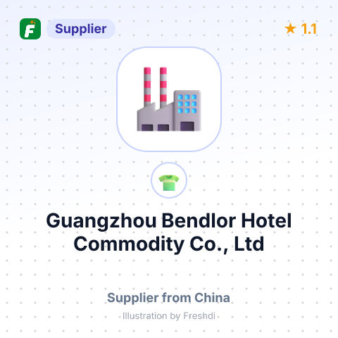 Guangzhou Bendlor Hotel Commodity Co., Ltd – summary card, no photo uploaded yet