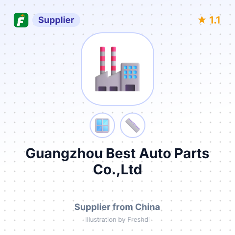 Guangzhou Best Auto Parts Co.,Ltd – summary card, no photo uploaded yet