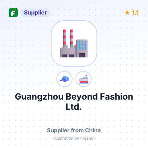 Guangzhou Beyond Fashion Ltd. – summary card, no photo uploaded yet