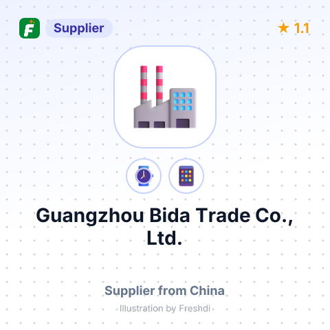 Guangzhou Bida Trade Co., Ltd. – summary card, no photo uploaded yet