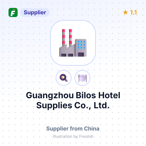 Guangzhou Bilos Hotel Supplies Co., Ltd. – summary card, no photo uploaded yet