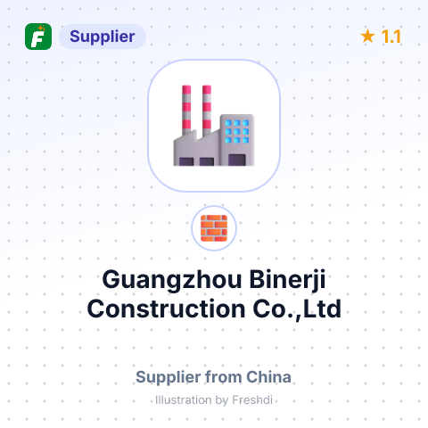 Guangzhou Binerji Construction Co.,Ltd – summary card, no photo uploaded yet