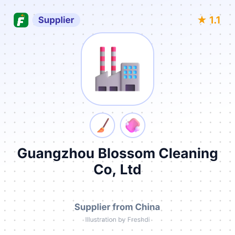 Guangzhou Blossom Cleaning Co, Ltd – summary card, no photo uploaded yet