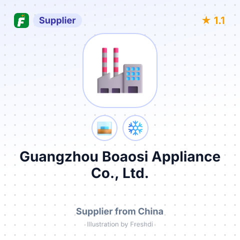 Guangzhou Boaosi Appliance Co., Ltd. – summary card, no photo uploaded yet